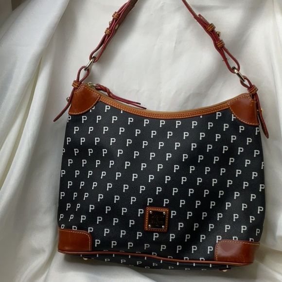 Dooney & Bourke Handbags - Dooney and Bourke MLB Pittsburgh Pirates shoulder bag